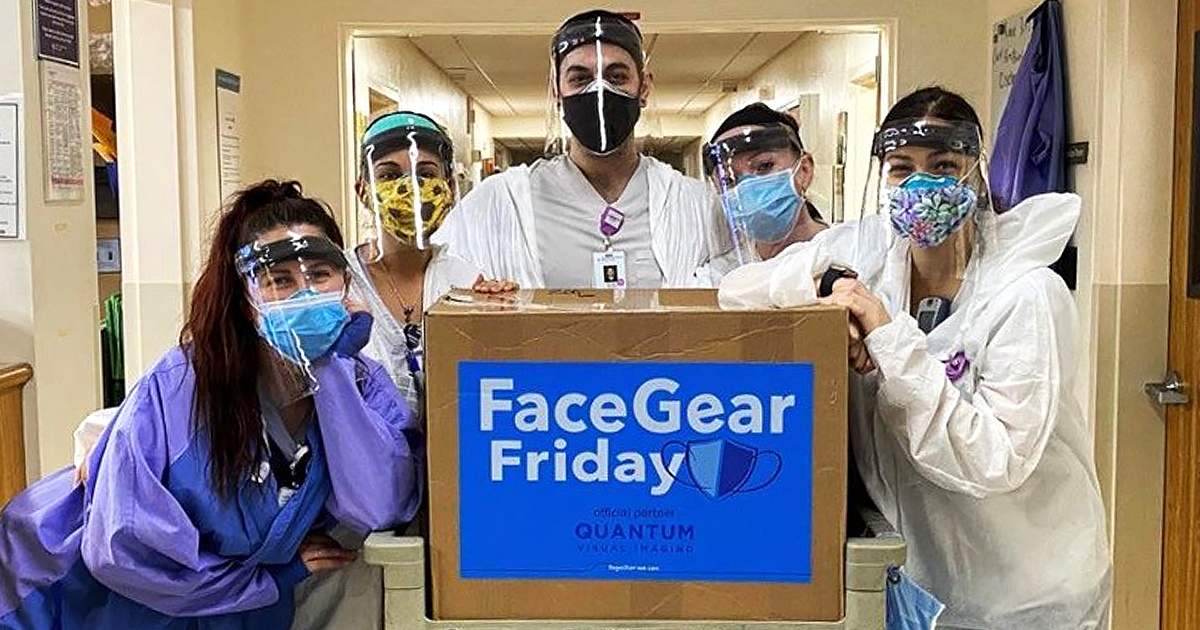 Face Gear Friday Provides PPE to 25,000 Healthcare Workers | Ellen D. Hosafros | Corporate Synergies