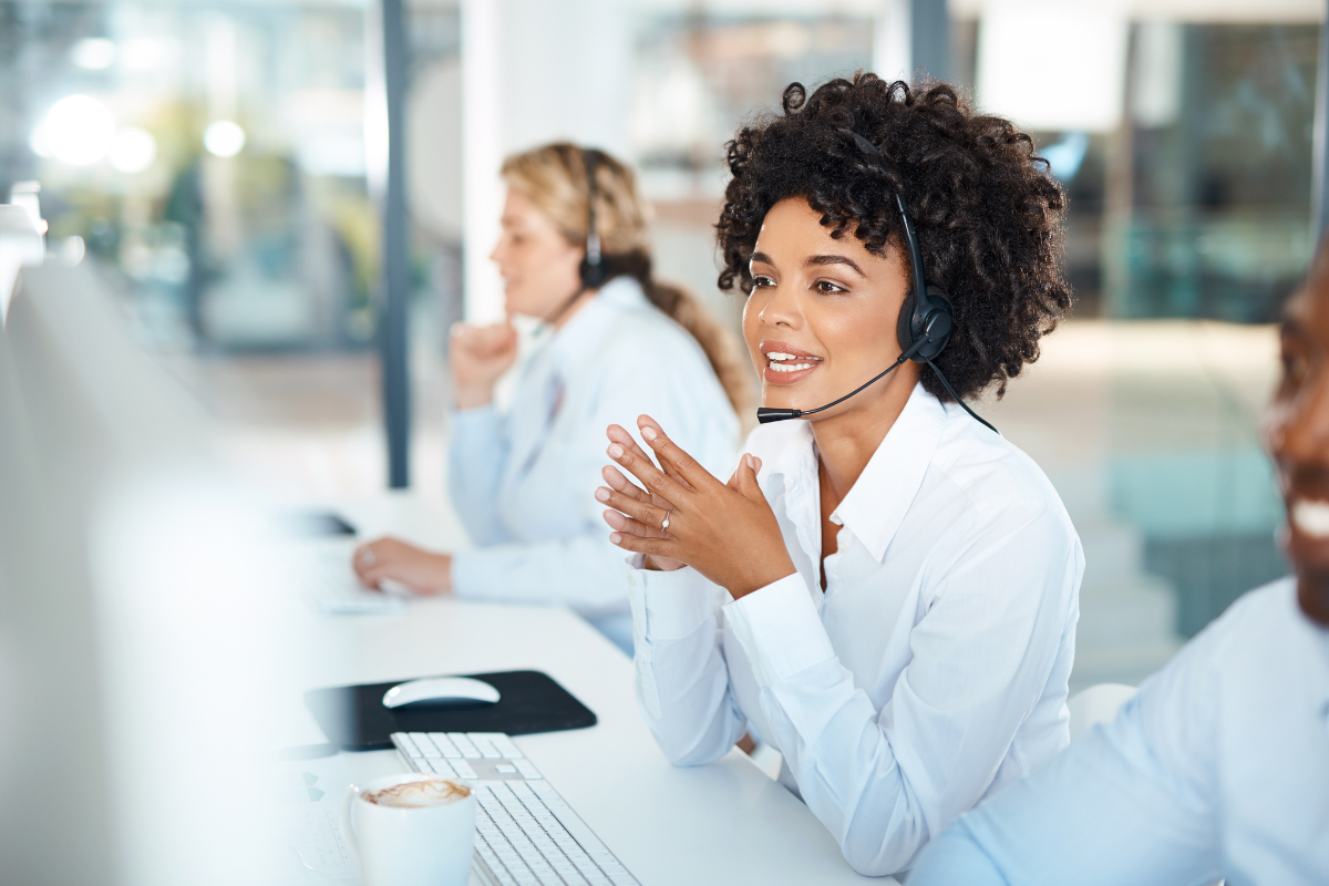 a health advocate explains coverage details to an employee on a call |Corporate Synergies