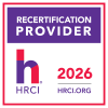 2026 HRCI recertification provider seal | Corporate Synergies